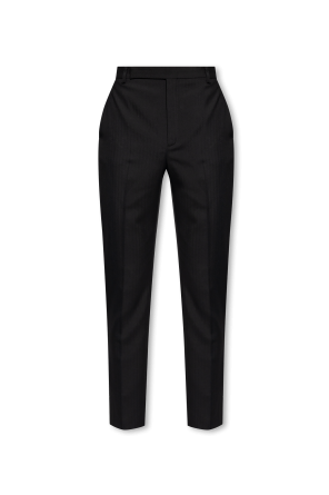 Givenchy Wool Pants with Crease | Men's Clothing | Vitkac